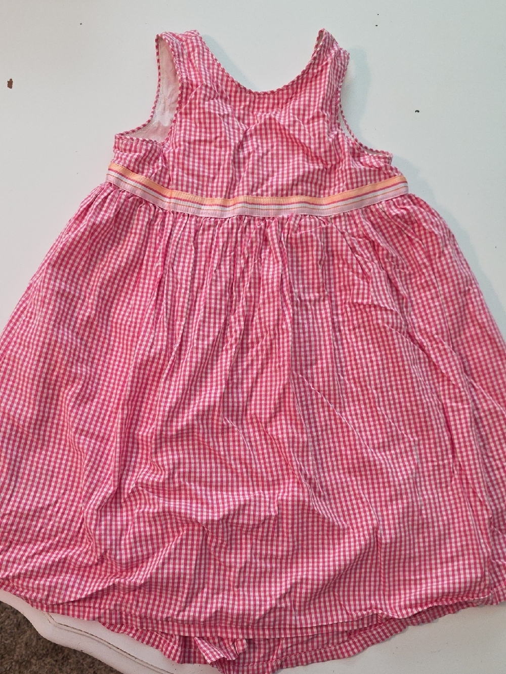 Old Navy Pink Gingham Baby Dress